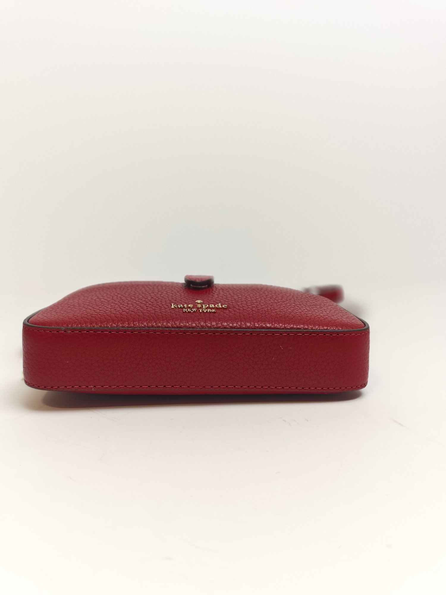 TJKS-63432 Kate Spade Leila Small Tab Crossbody Bag Red Curran NEW NETT