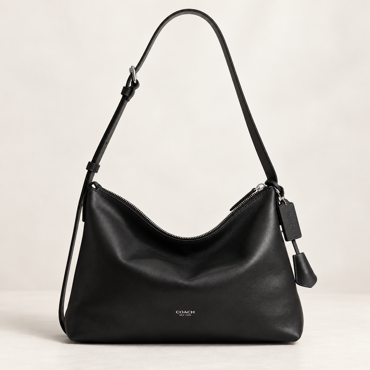 TJCCH-63436 Coach Mott Messenger Bag 33 Black NEW NETT