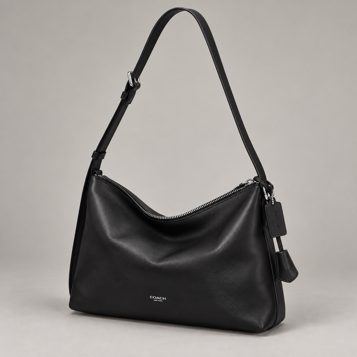 TJCCH-63436 Coach Mott Messenger Bag 33 Black NEW NETT