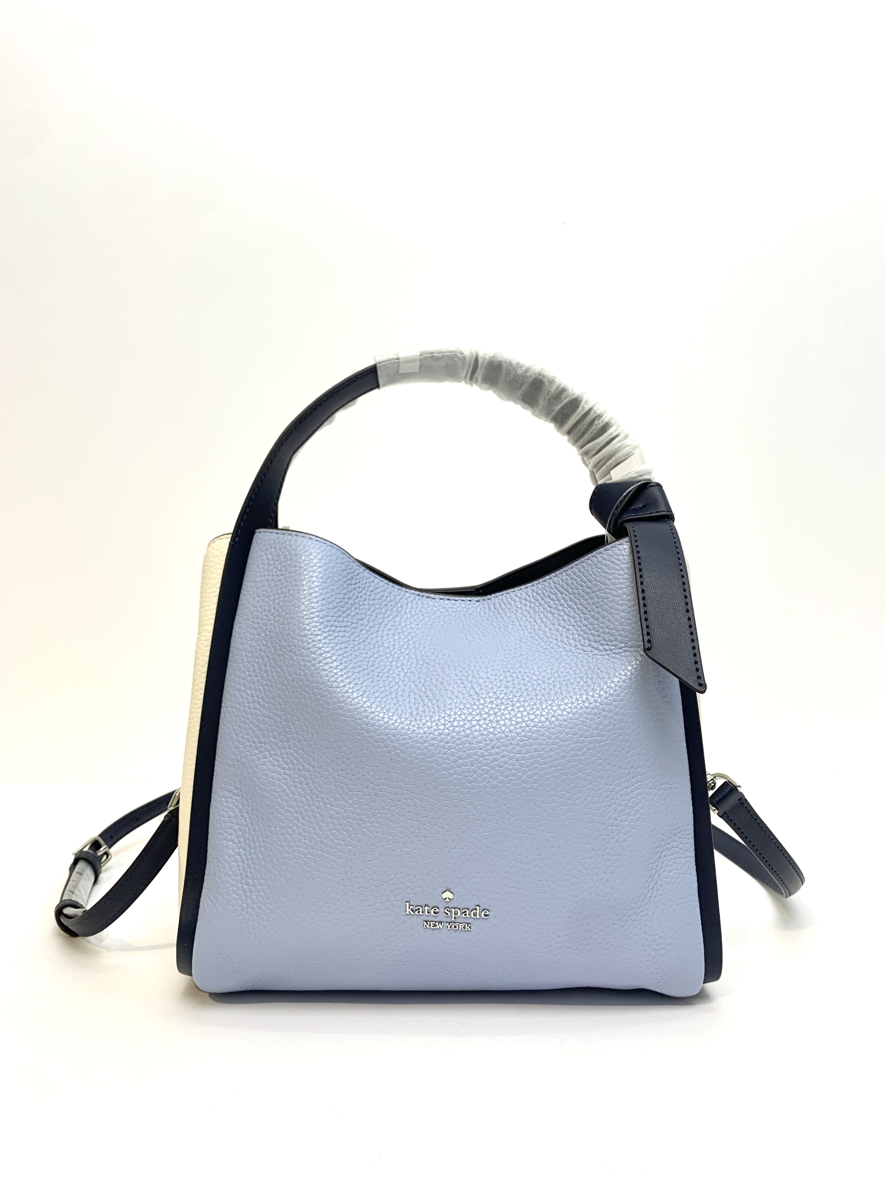 NKS-63467 Kate Spade Knott Colorblocked Convertible Carryall North Star Multi NEW