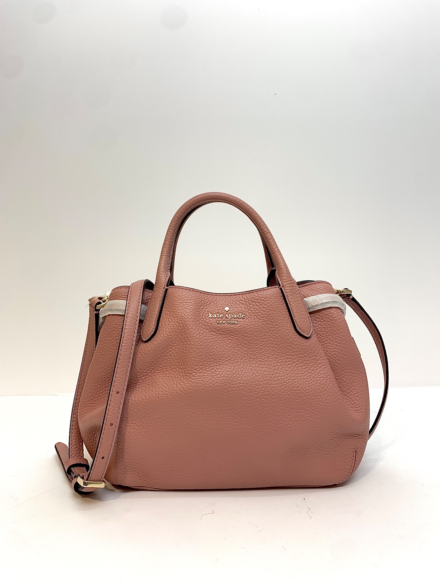 NKS-63466 Kate Spade Dumpling Small Satchel Bag Dusk Rose NEW