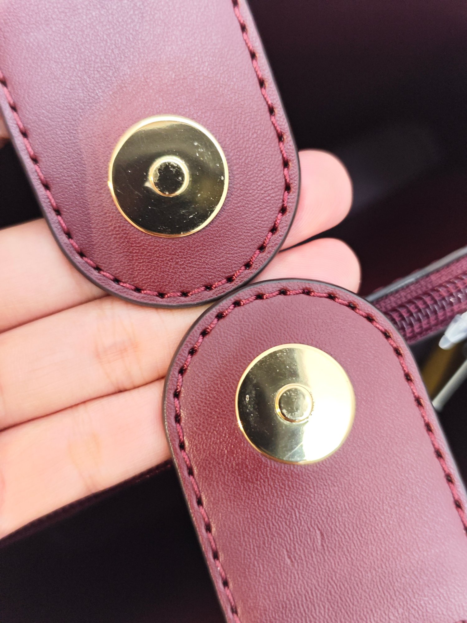 TJMK-63264 Michael Kors Pratt Medium Bucket Shoulder Bag Oxblood NBU