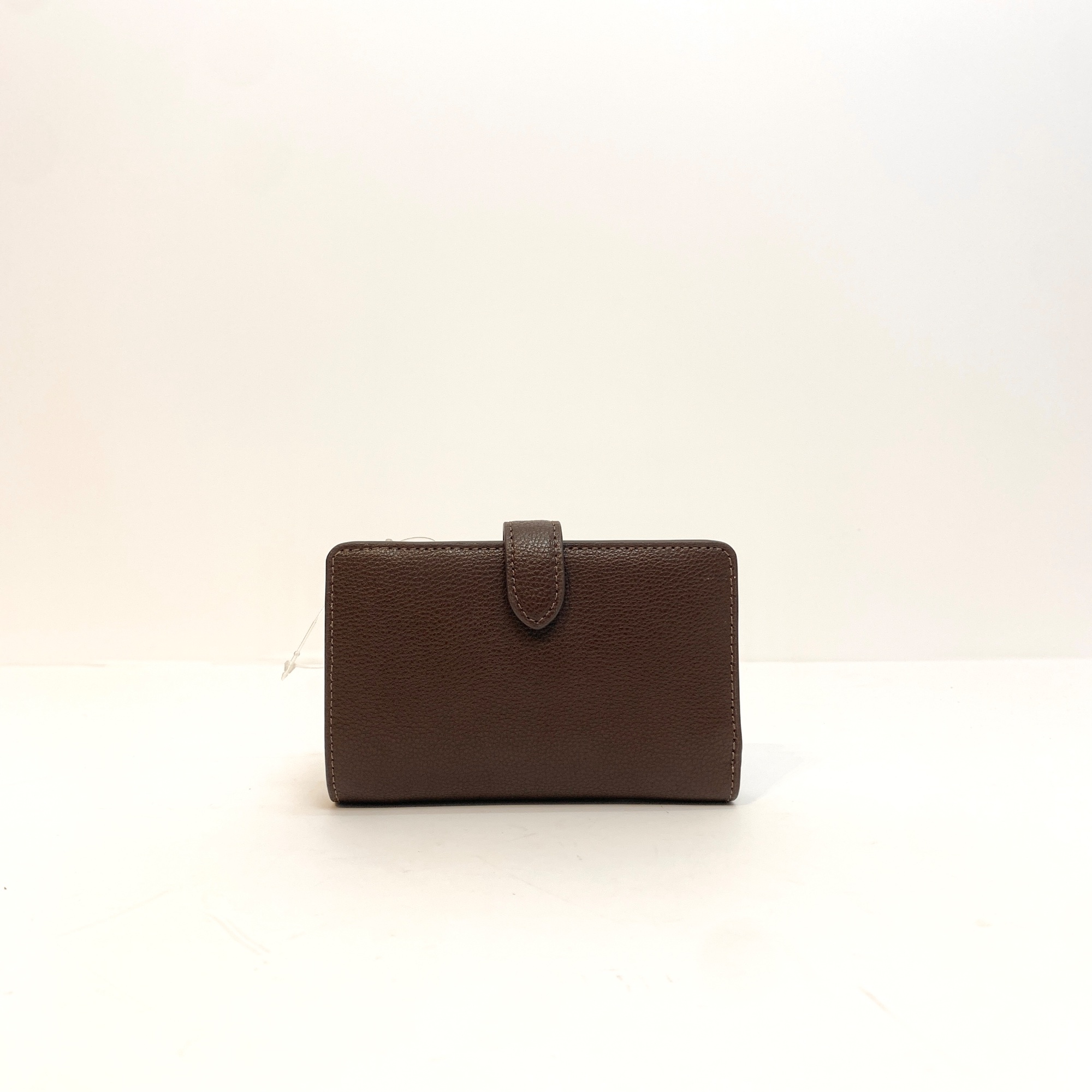 WLOKS-63505 Kate Spade Medium Bifold Wallet Hot Fudge NEW