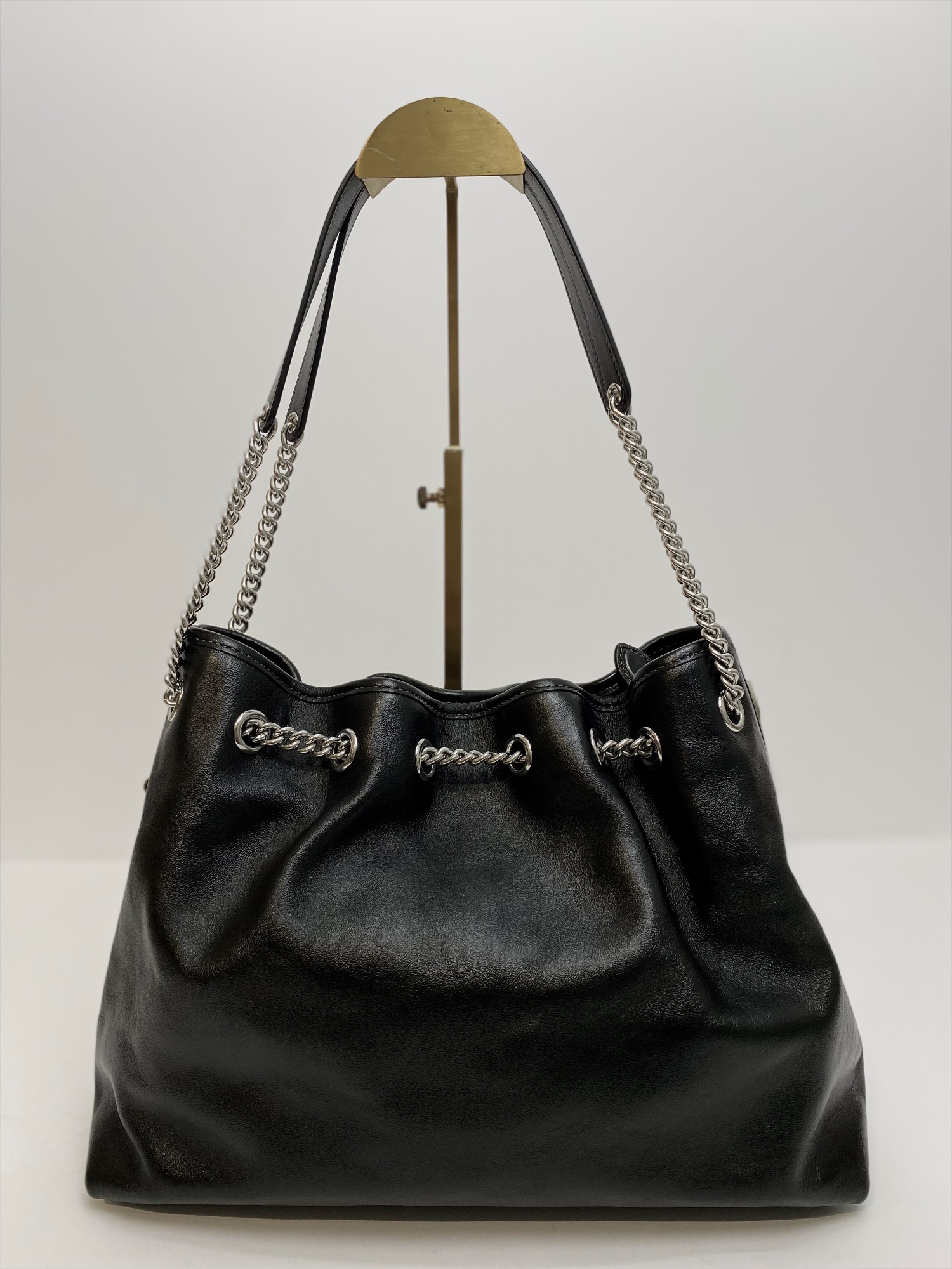 TJCCH-63446 Coach Evelyn Shoulder Bag Black NBU NETT