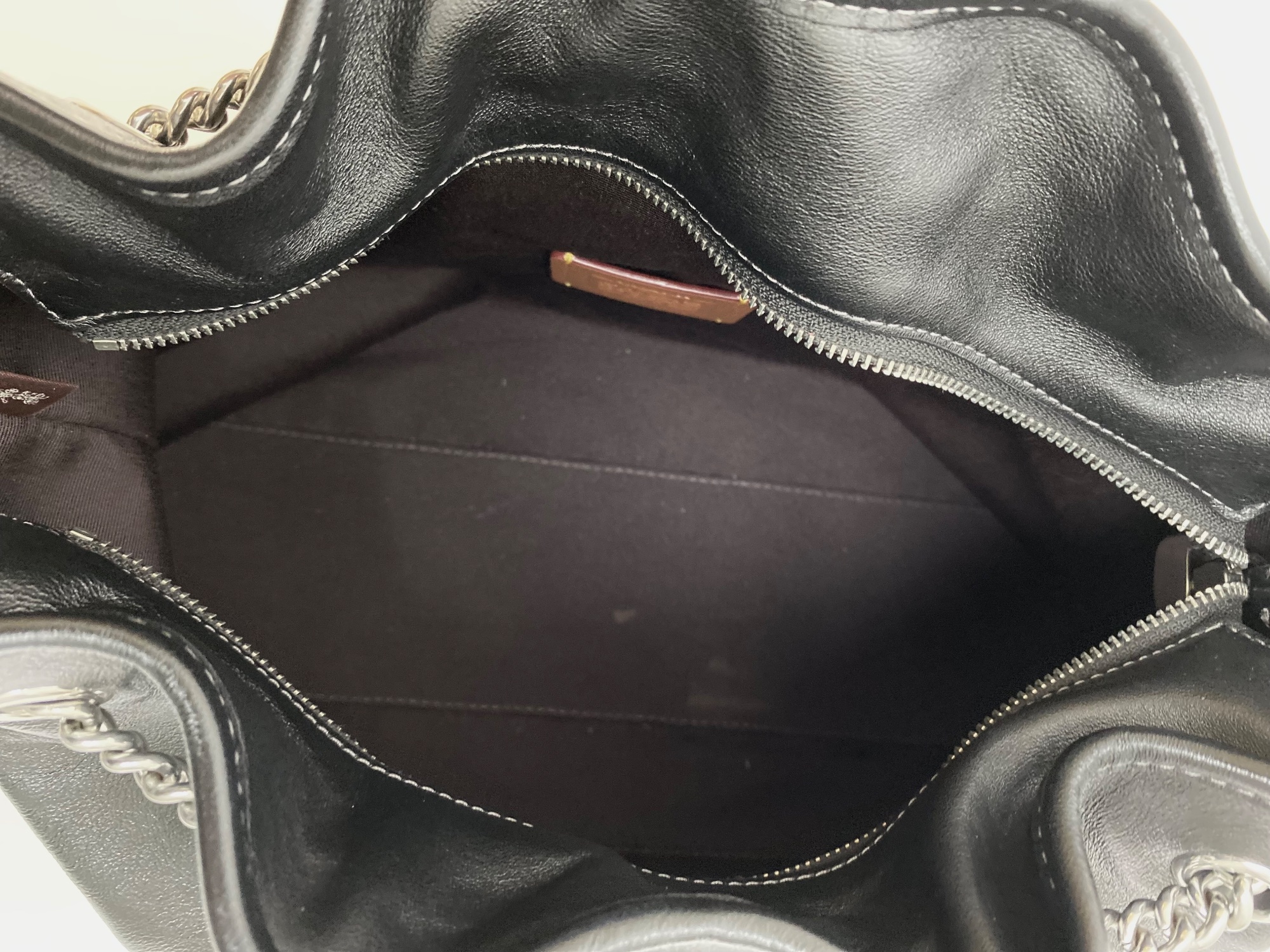 TJCCH-63446 Coach Evelyn Shoulder Bag Black NBU NETT