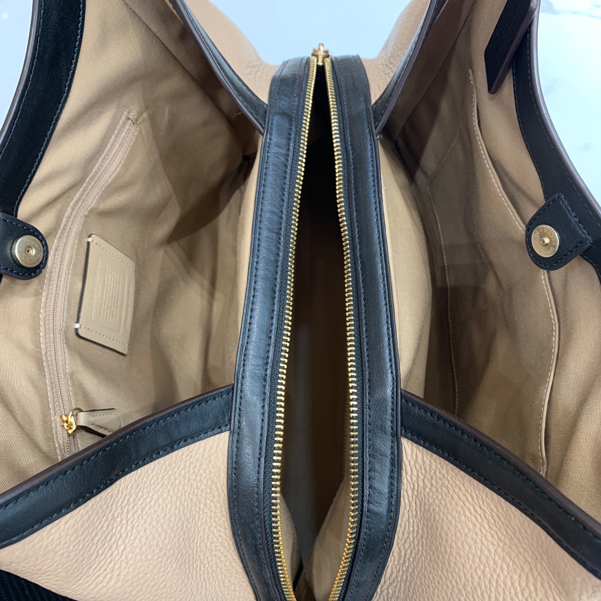 TJCCH-63437 Coach kristy Shoulder Bag In Colorblock Chalk Multi PRELOVED NETT