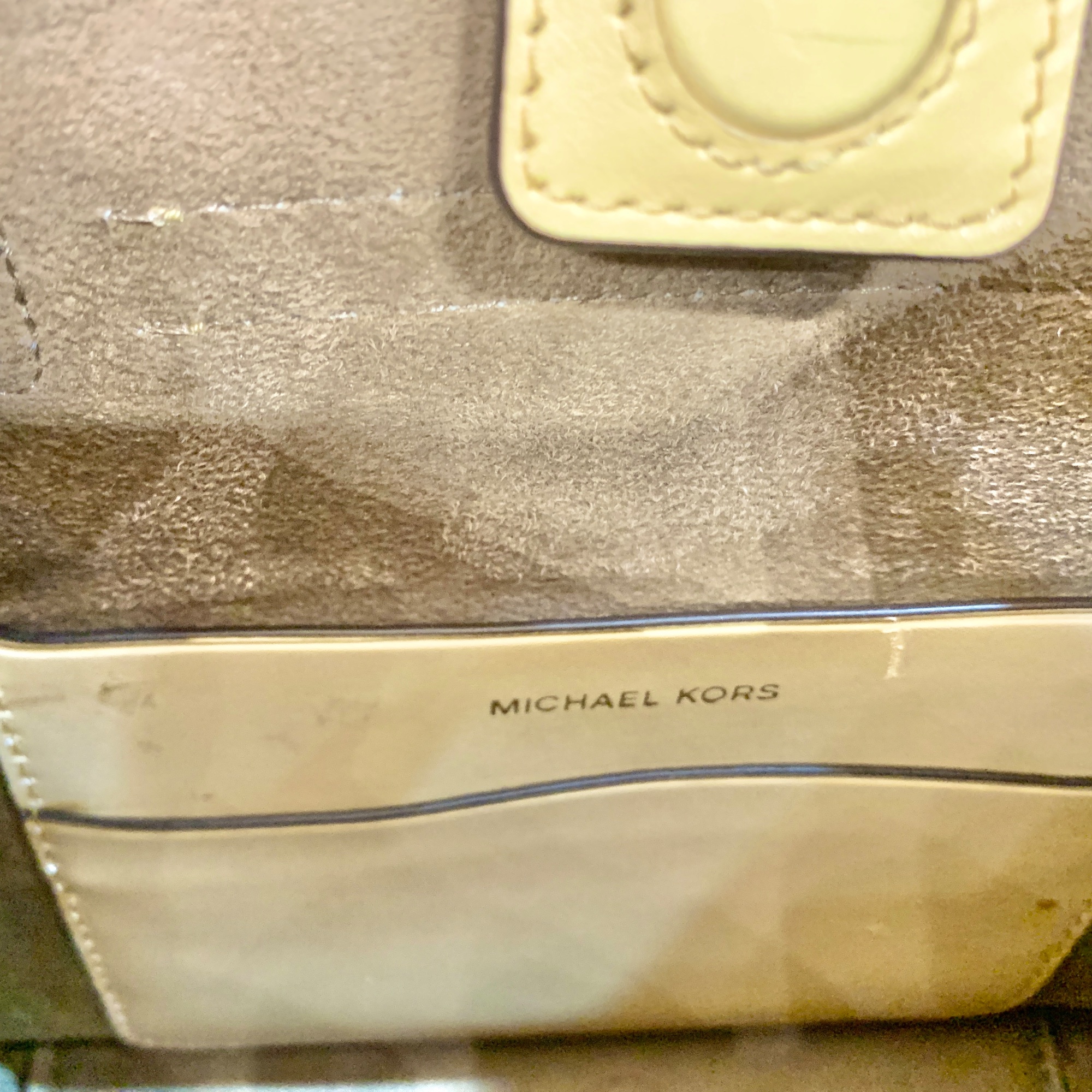 NMK-61534 Michael Kors Hamilton Legacy Medium Messenger Buttermilk NETT NEW