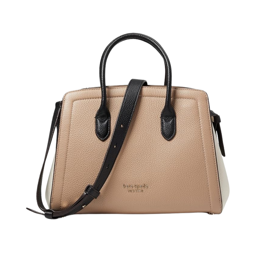 Kate Spade Knott Medium Satchel Kraft Paper New Image