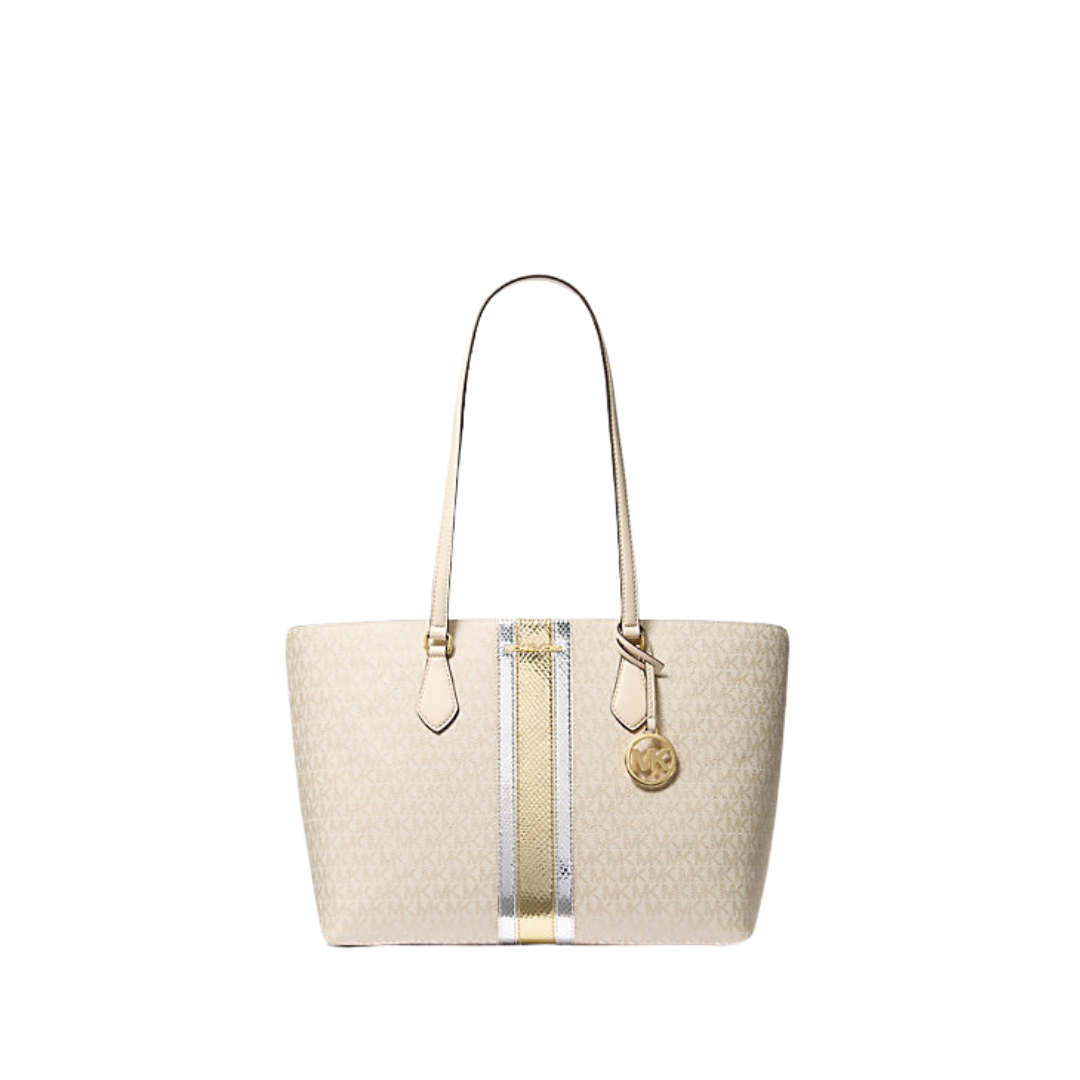 Michael Kors Sheila Large Tote Pale Gold New Image