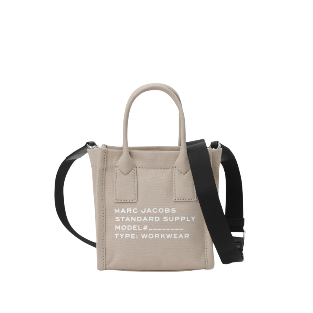 Marc Jacobs Canvas SMALL TOTE 4S4HCR003H02 260 Beige New Image