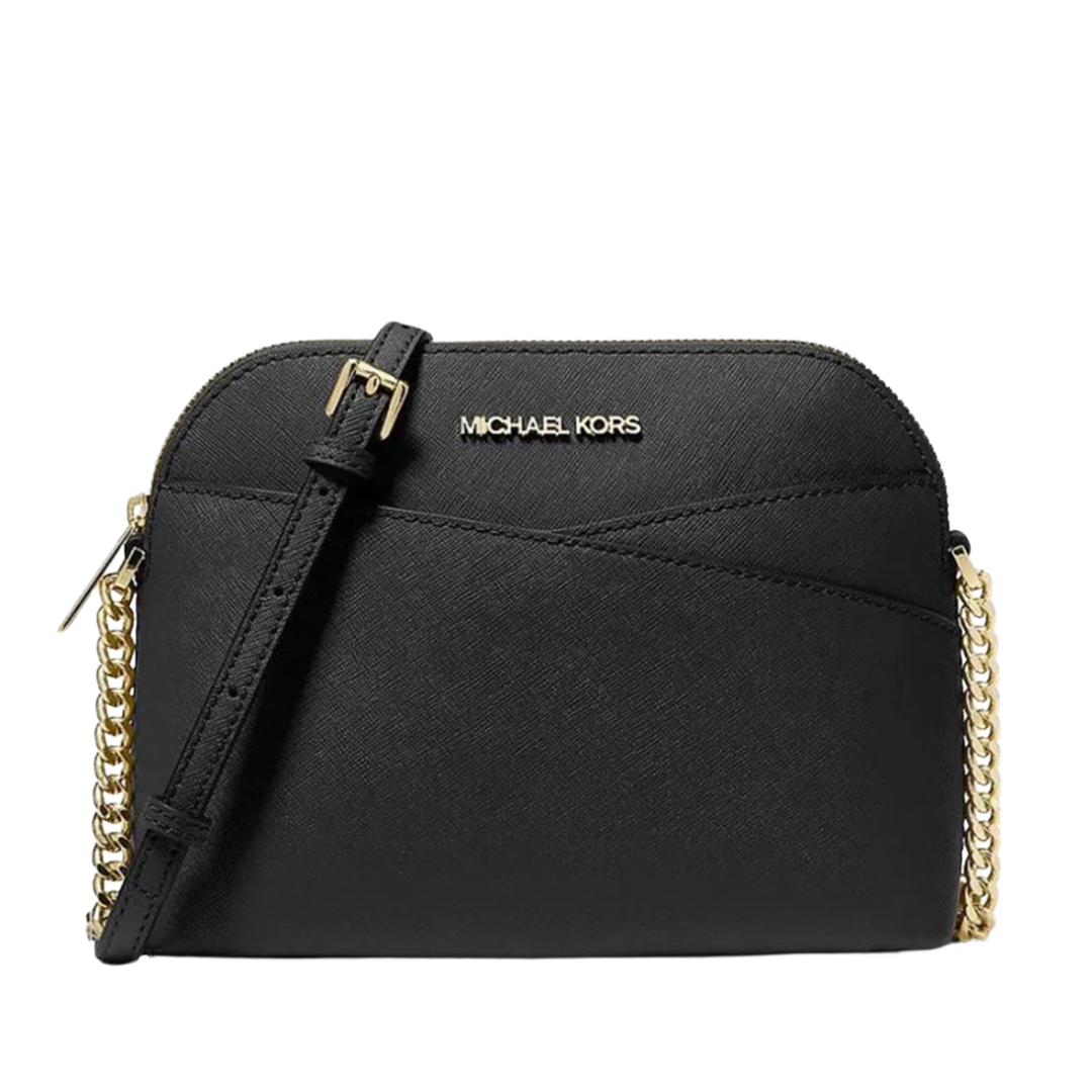 Michael Kors Jetset Travel Medium Dome Xcross Crossbody Black New Image