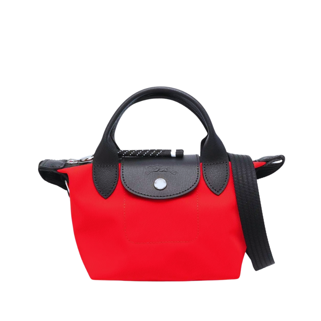 Longchamp Le Pliage Energy XS Top Handle Red New Image